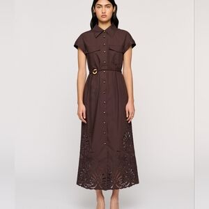 Clea Kya Dress in Brown